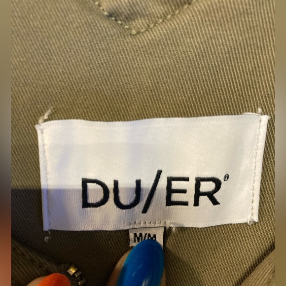 Duer | Live Free Jumpsuit - Olive | - Picture 3 of 11